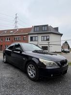 BMW 523i BENZINE AUTOMAAT, Auto's, BMW, Automaat, Zwart, Zwart, Berline