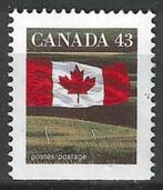 Canada 1992 - Yvert 1298a - Canadese vlag en de prairie (ZG), Timbres & Monnaies, Envoi, Non oblitéré