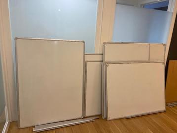 Tableaux blancs effacables (120x 90) (90 x 60) (150 x 100), Enlèvement, Utilisé, Autres types