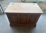 Eikenhouten koffer, Maison & Meubles, Accessoires pour la Maison | Coffres, Enlèvement, Comme neuf, Chêne