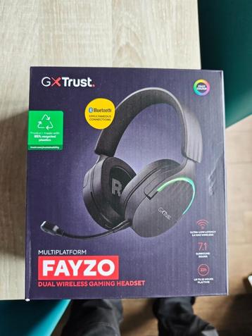 Trust GXT491 Fayzo Wireless Gaming Headset – NIEUW  beschikbaar voor biedingen