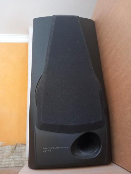 2 Kenwood 100w 3-weg 3-luidsprekersysteem ls-f5 luidsprekers, Audio, Tv en Foto, Home Cinema-sets, Gebruikt, Ophalen