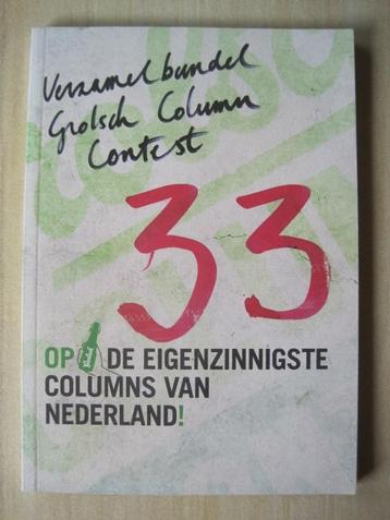 092 - Verzamelbundel Grolsch column Contest beschikbaar voor biedingen
