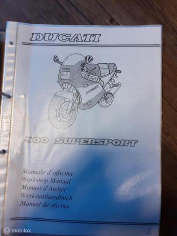 Werkplaatshandboek en parts list SS Supersport 900 1989 beschikbaar voor biedingen