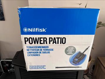 Nieuw! Patio power terrasreiniger nilfisk hogedrukreiniger beschikbaar voor biedingen