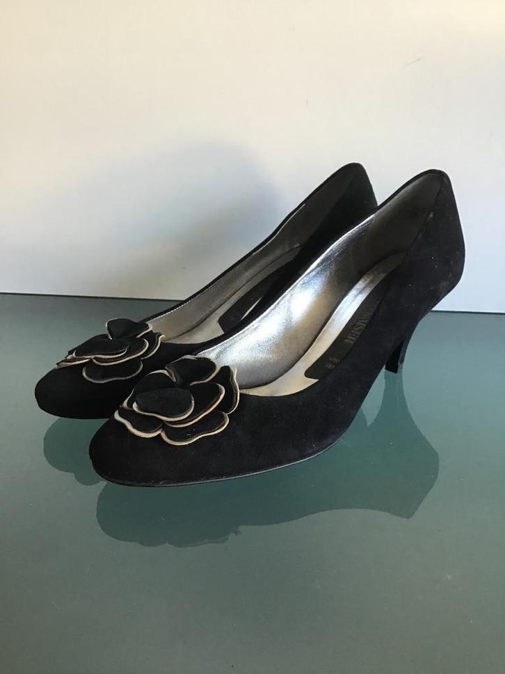 Gratis Verzenden | Peter Kaiser suede zwarte hakken 41, Kleding | Dames, Schoenen, Pumps, Zwart, Verzenden