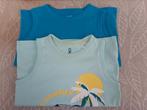 2 t-shirts zonder mouw jongen 140-10j in heel mooie staat!, Okaïdi, Ophalen of Verzenden, Zo goed als nieuw, Shirt of Longsleeve
