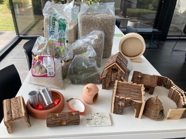 Hamster toebehoren, Dieren en Toebehoren, Overige Dieren-accessoires, Zo goed als nieuw, Ophalen