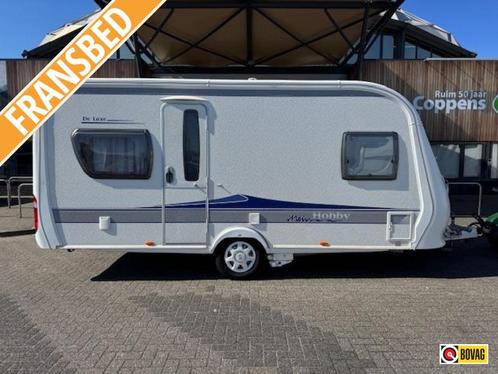 Hobby De Luxe 460 UFE 2009 MOVER + NIEUWE TENT!, Caravans en Kamperen, Caravans, tot en met 4, 1000 - 1250 kg, Rondzit, Hobby