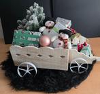 Kerstdecoratie : wagentje (zonder decoratie), Ophalen, Zo goed als nieuw