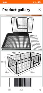 Parc éducation chiot, Animaux & Accessoires, Enlèvement, Utilisé, 110 cm ou plus, 65 à 100 cm