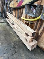 Vers gezaagde beuken balken, Doe-het-zelf en Bouw, Ophalen, Zo goed als nieuw, Beuken, Balk