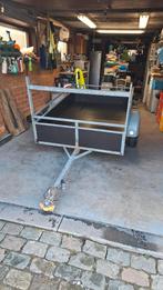 Aanhangwagen 500kg - 1as - 2M X 1M25, Ophalen, Gebruikt