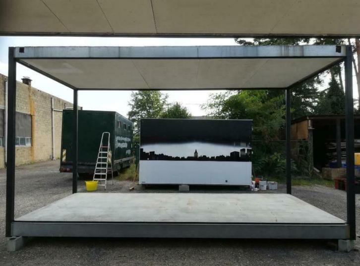 Containerframe, circulaire economie, Doe-het-zelf en Bouw, Containers, Ophalen