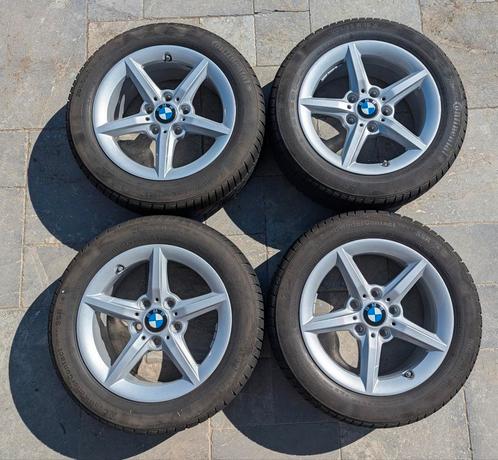 BMW 1 serie F20/F21 16 inch velgen met winterbanden, Auto-onderdelen, Banden en Velgen, Banden en Velgen, Winterbanden, 16 inch