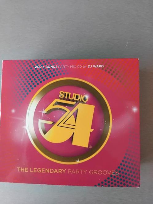 3cd set. Studio 54. Legendary party grooves. (Warner)., Cd's en Dvd's, Cd's | Verzamelalbums, Zo goed als nieuw, Ophalen of Verzenden