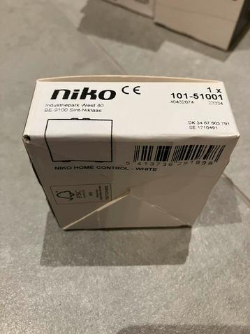 Niko bedieningstoets 1-voudig - Home Control wit (101-51001) beschikbaar voor biedingen