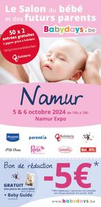 Babydays Namur le salon du bébé, Nieuw, Overige merken, Kinderwagen, Ophalen of Verzenden