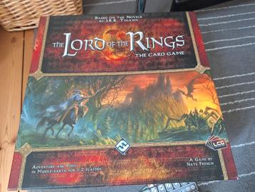 Lord of the rings - the card game beschikbaar voor biedingen