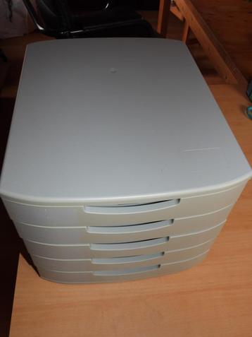 LADENKASTJE BUREAU 5 LADEN  3 STUKS beschikbaar voor biedingen