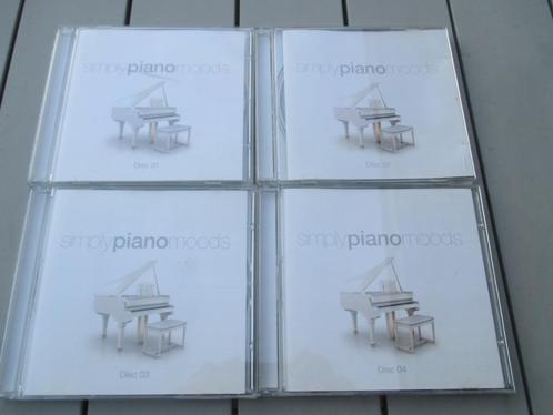 CD-reeks Simply piano moods, Cd's en Dvd's, Cd's | Instrumentaal, Gebruikt, Ophalen of Verzenden