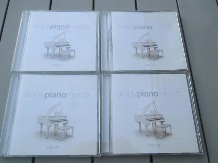 Série de CD Simply Piano Moods, CD & DVD, CD | Instrumental, Utilisé, Enlèvement ou Envoi