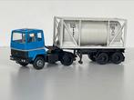 Herpa Ford Transcontinental met tankcontainer 1/87, Ophalen of Verzenden, Zo goed als nieuw, Bus of Vrachtwagen, Herpa