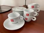 Illy tassen met onderbordjes, Huis en Inrichting, Ophalen, Nieuw, Effen, Kop(pen) en/of Schotel(s)