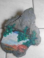 HANDGESCHILDERDE LEI+BEVESTIGINGSMIDDEL/BORDJE „CASSA”, Antiek en Kunst, Ophalen of Verzenden