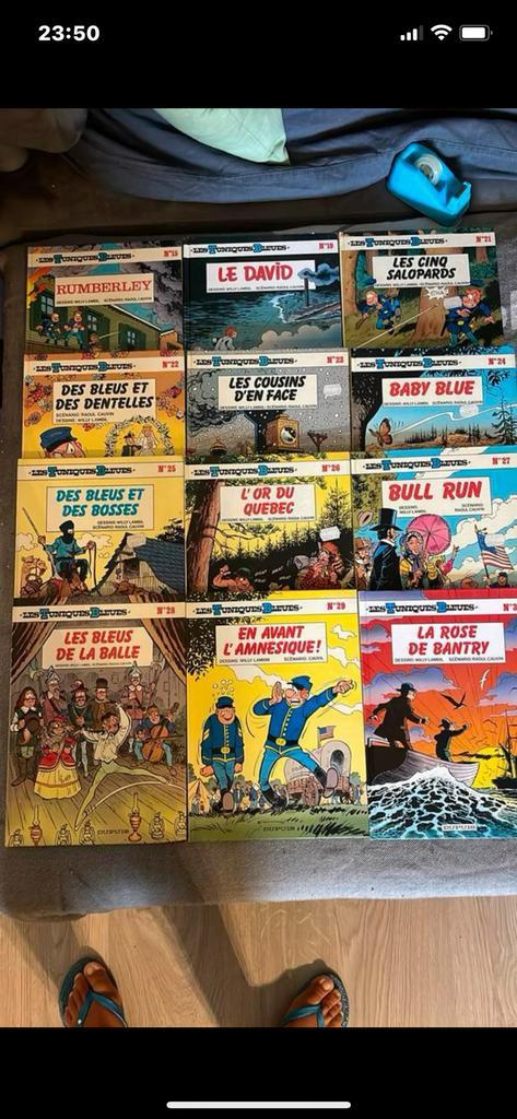De blauwe tunieken, Boeken, Stripverhalen, Zo goed als nieuw, Ophalen