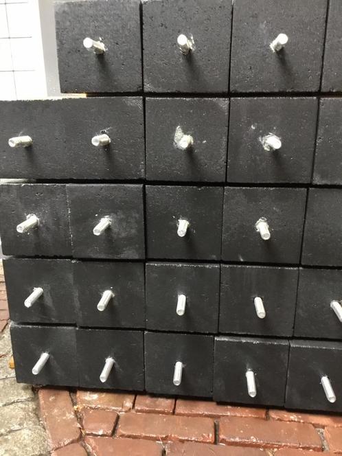 Aanbieding Betonpoeren poeren, Tuin en Terras, Overkappingen, Zo goed als nieuw, Carport, Ophalen