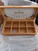 Nieuwe Pukka theedoos in Bamboe, Ophalen of Verzenden