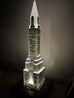 Ravensburger 3D puzzel - Chrysler toren New York - verlicht, Hobby en Vrije tijd, Ophalen of Verzenden, Zo goed als nieuw