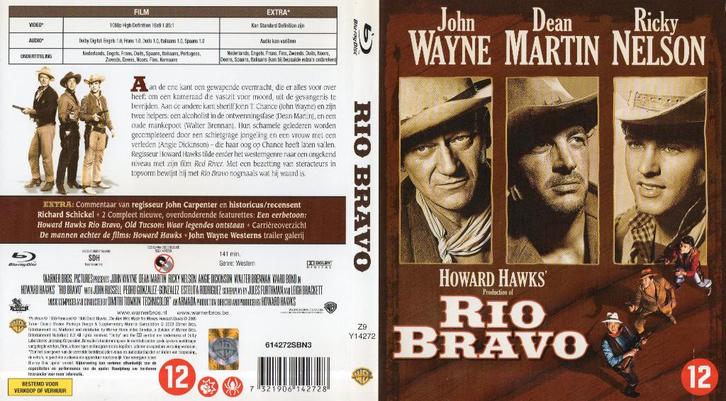 rio bravo (blu-ray) neuf, CD & DVD, Blu-ray, Comme neuf, Autres genres, Enlèvement ou Envoi