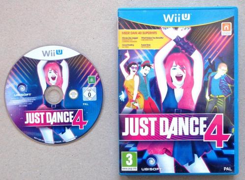 Just Dance 4 voor de Nintendo Wii-U, Games en Spelcomputers, Games | Nintendo Wii U, Zo goed als nieuw, Ophalen of Verzenden