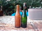Oude vintage bierflessen brouwerij Roelants Brussel, Verzamelen, Ophalen of Verzenden, Gebruikt