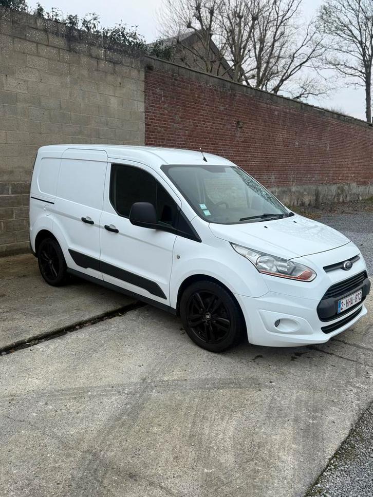 Ford transit connect 1.6tdci 2015 incl. Btw, Auto's, Ford, Particulier, Transit, Diesel, Euro 5, Handgeschakeld, Zwart, BTW verrekenbaar