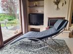 Chaise longue /Relax Lounge / Loungefauteuil noir, Maison & Meubles, 150 cm ou plus, Enlèvement, Une personne, Utilisé