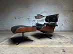 Originele Eames Lounge Chair met ottoman Herman Miller, Ophalen, Metaal, Vintage, 75 tot 100 cm