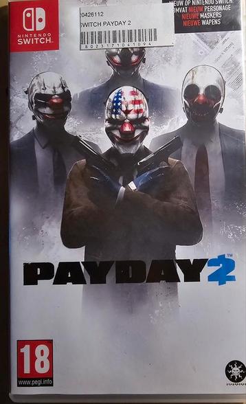 Payday 2 voor Nintendo Switch