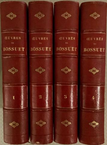 Oeuvres de Bossuet (4 volumes) beschikbaar voor biedingen