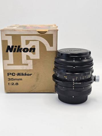 PC-Nikkor 35mm 2.8 shift lens beschikbaar voor biedingen