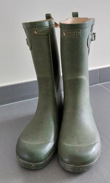 Regenlaarsen maat 34 Aigle, Aigle, Enlèvement, Utilisé, Bottes