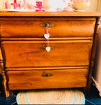 Prachtig eiken hout ladekast dressoir commode, Ophalen, Eikenhout, 50 tot 100 cm, Zo goed als nieuw