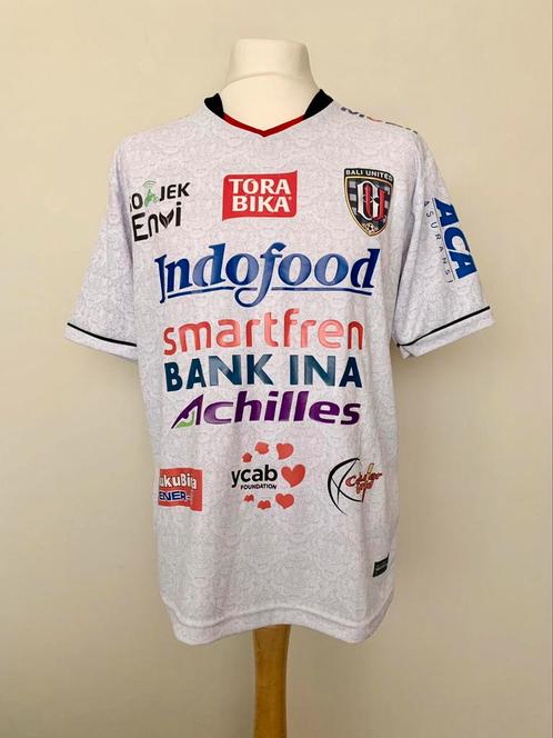 Bali United 2018 Away N'Diaye match worn issue shirt, Sport en Fitness, Voetbal, Zo goed als nieuw, Shirt, Maat L, Ophalen of Verzenden