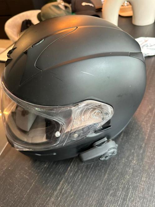 Scorpion EXO-491 Mat Zwart, Motoren, Kleding | Motorhelmen, Dames, Heren, Integraalhelm, L, Overige merken, Tweedehands, Ophalen