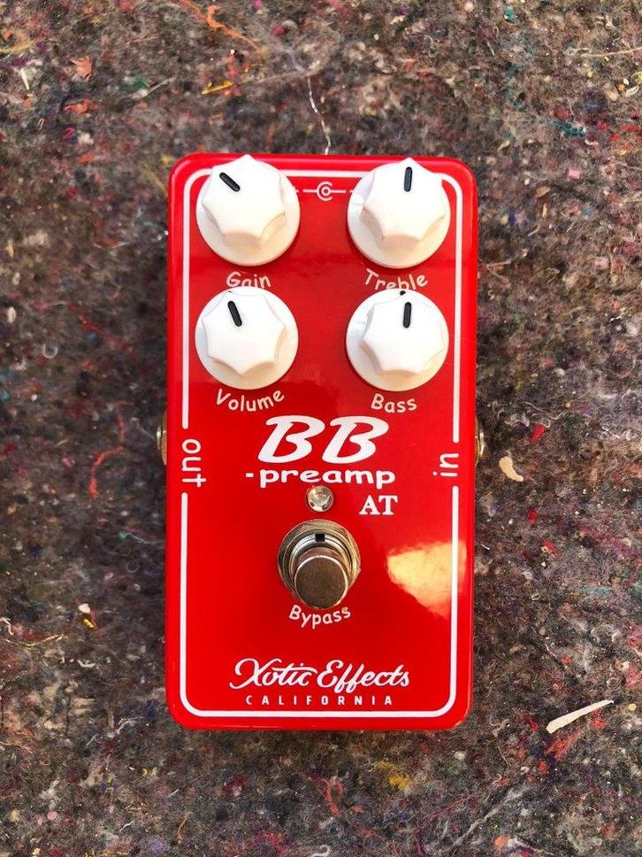 Xotic Effects BB Preamp Andy Timmons, Muziek en Instrumenten, Effecten, Zo goed als nieuw, Distortion, Overdrive of Fuzz, Ophalen