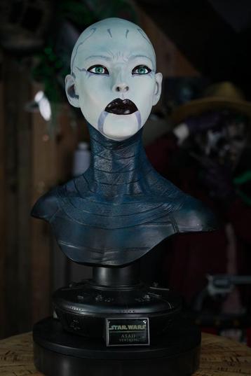 Buste asajj ventress Sideshow Life size beschikbaar voor biedingen