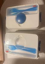 boîte à lunch 2 pièces, Enlèvement, Comme neuf