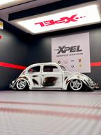 Custom vw kever 1/18, Ophalen, Gebruikt, Auto, Burago